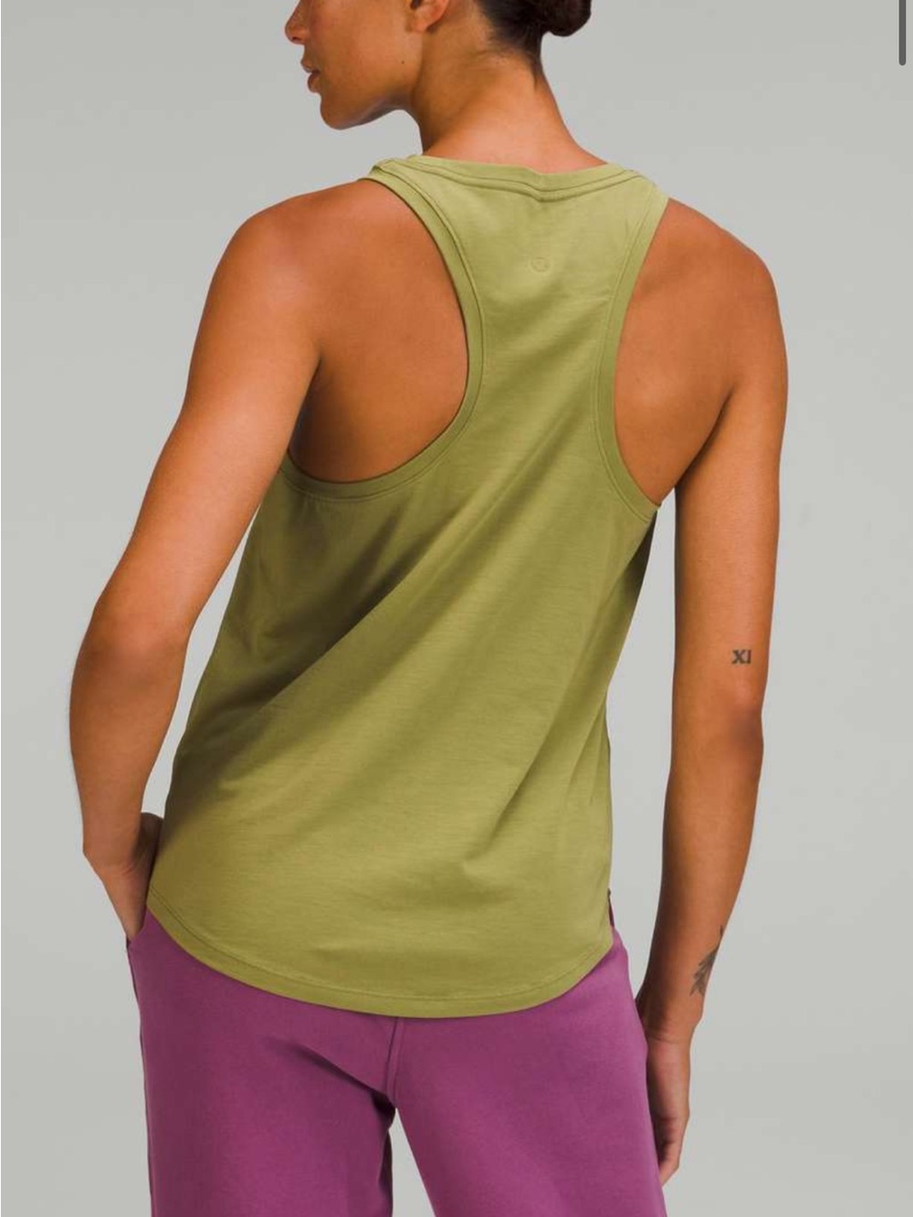 Lululemon Love Tank Top, size 14, green - Picture 4 of 8